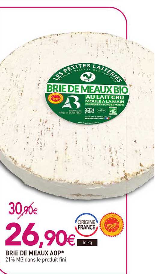 Brie De Meaux Bio Aop