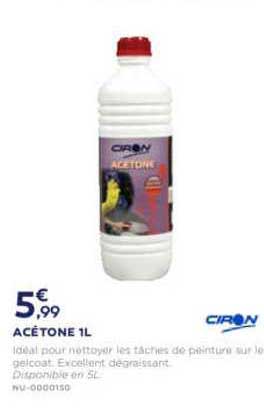 acêtone ciron