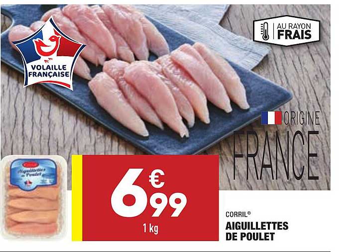 Aiguillettes De Poulet Corril