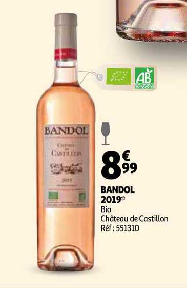 Bandol 2019 Bio Château De Castillon