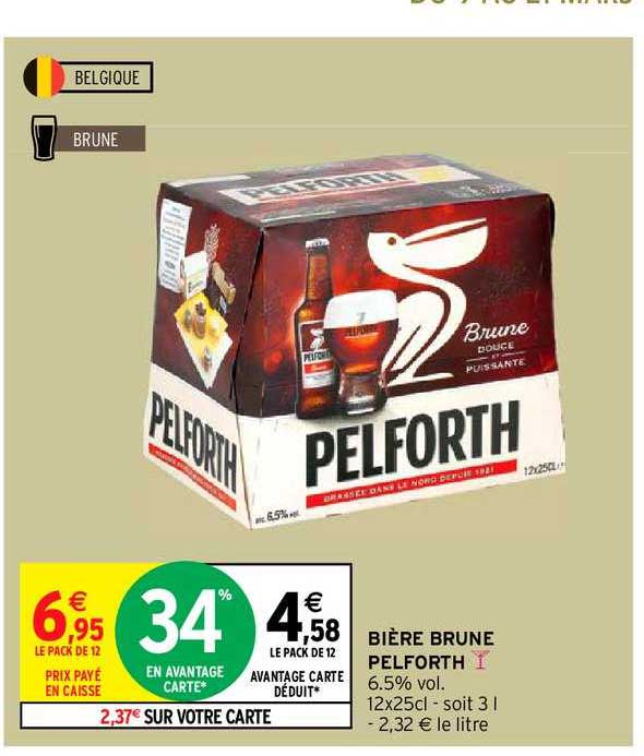 Bière Brune Pelforth
