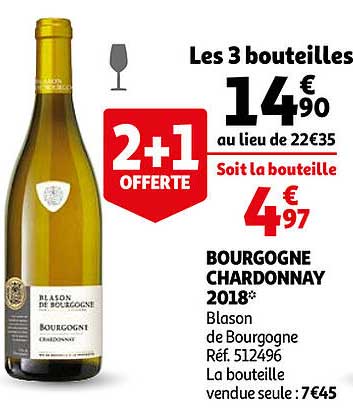 bourgogne chardonnay 2018 blason de bourgogne
