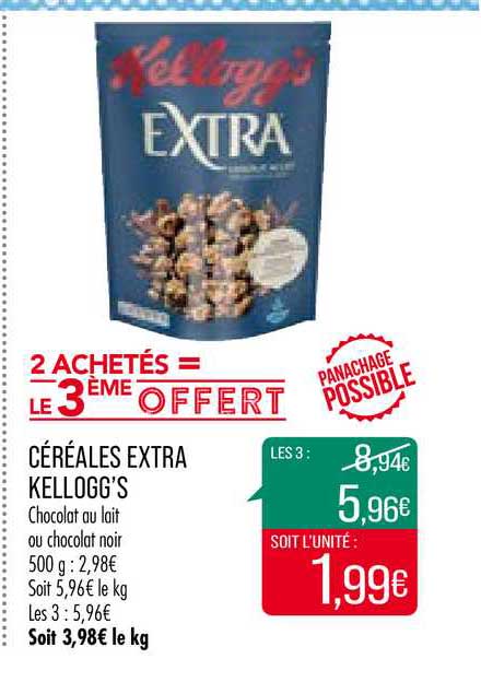 Céréales Extra Kellogg's