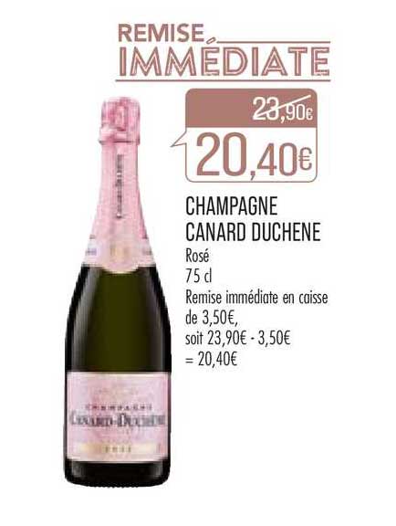 champagne canard duchêne