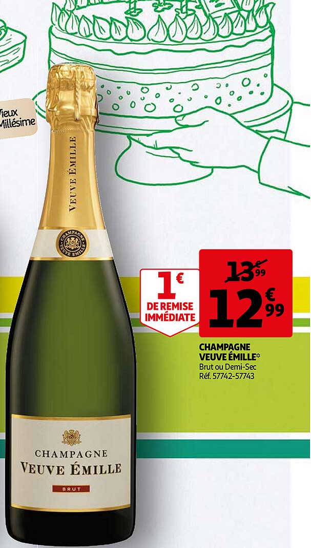 champagne veuve émille