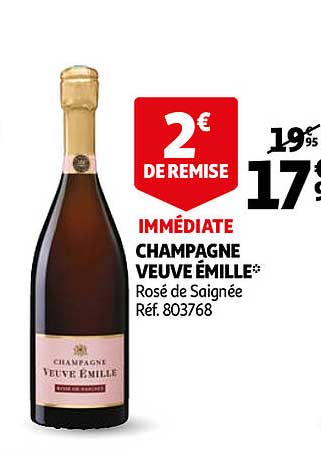 champagne veuve émille