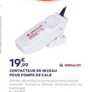 Contacteur De Niveau Pour Pompe De Cale