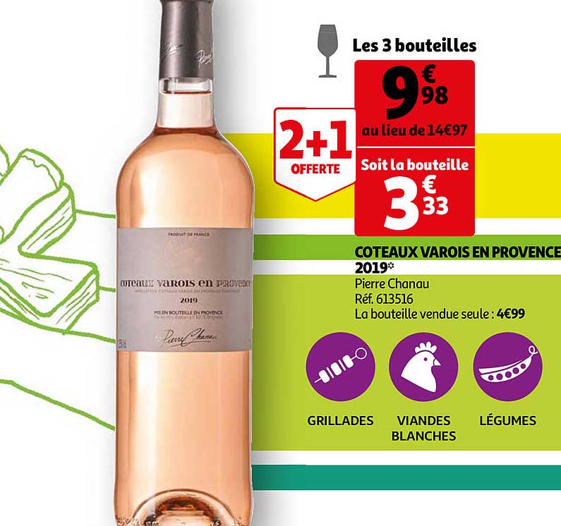 coteaux varois en provence 2019 pierre chanau