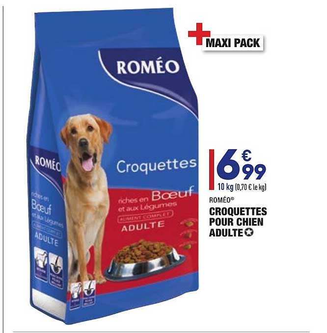 Croquettes Pour Chien Adulte Roméo