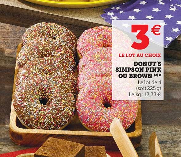 donut's simpson pink ou brown