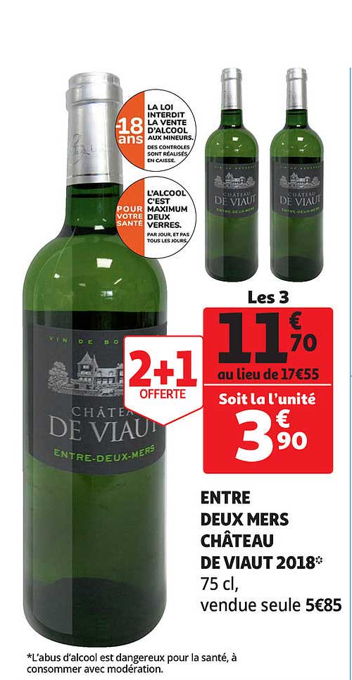 entre deux mers château de viaut 2018