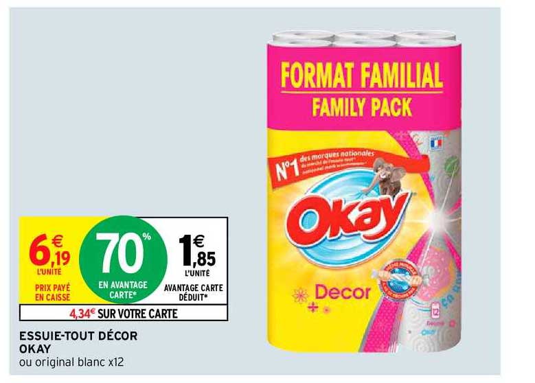 essuie-tout décor okay