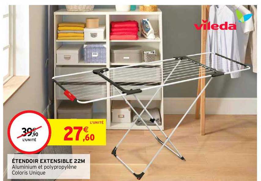 étendoir extensible 22m