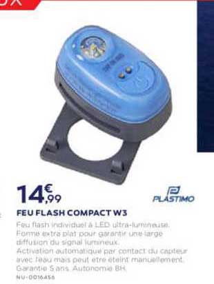 Feu Flash Compact W3 Plastimo