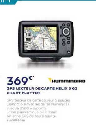 gps lecteur de carte helix 5 g2 chart plotter humminbird