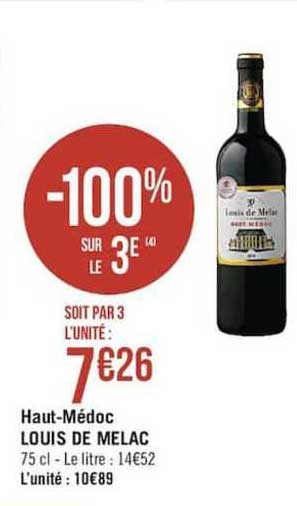 haut-médoc louis de melac