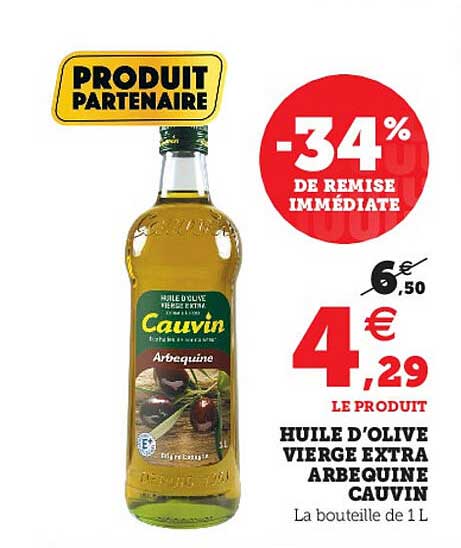 huile d'olive vierge extra arbequine cauvin