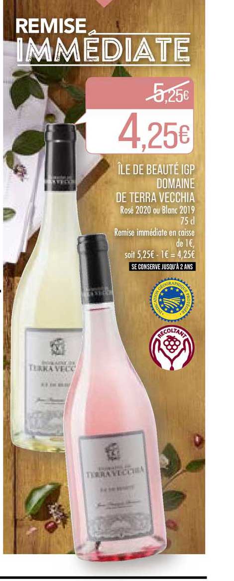 île de beauté igp domaine de terra vecchia