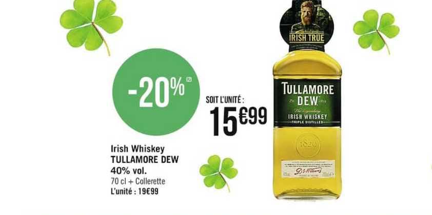 irish whiskey tullamore dew 40% vol.
