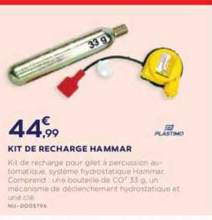 kit de recharge hammar plastimo