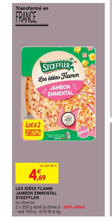 les idées flamm jambon emmental stoeffler
