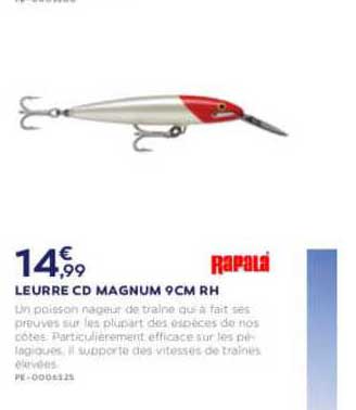 leurre cd magnum 9cm rh rapala