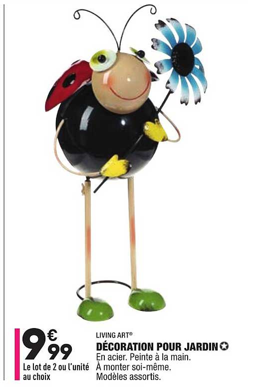 Living Art Décoration Pour Jardin