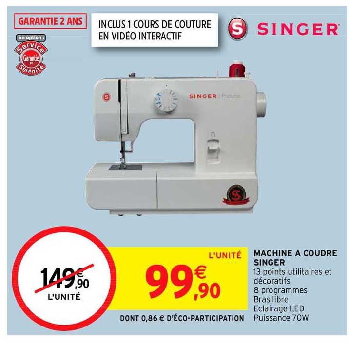 Machine à Coudre Singer