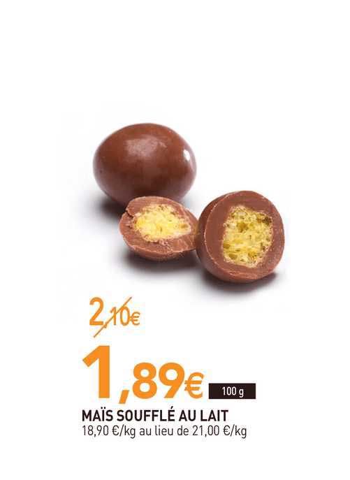 Maïs Soufflé Au Lait