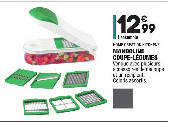 mandoline coupe-légumes home creation kitchen