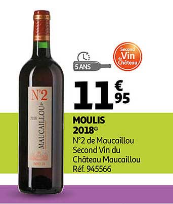 moulis 2018 château maucaillou