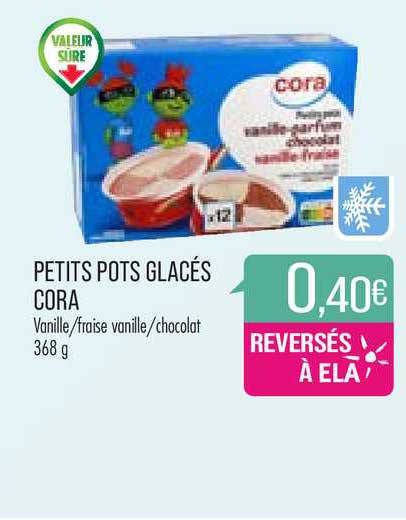 Petits Pots Glacés Cora