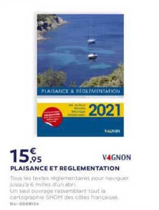 plaisance et reglementation vagnon
