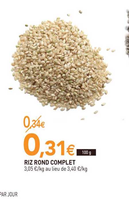 Riz Rond Complet
