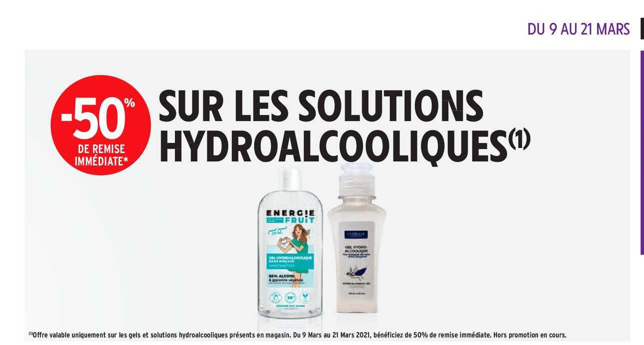 solutions hydroalcooliques