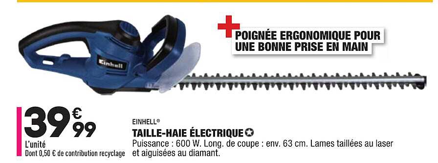 taille-haie électrique einhell