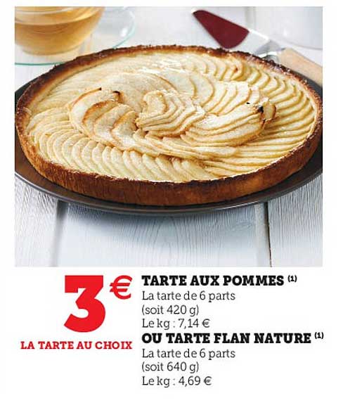 Tarte Aux Pommes Ou Tarte Flan Nature