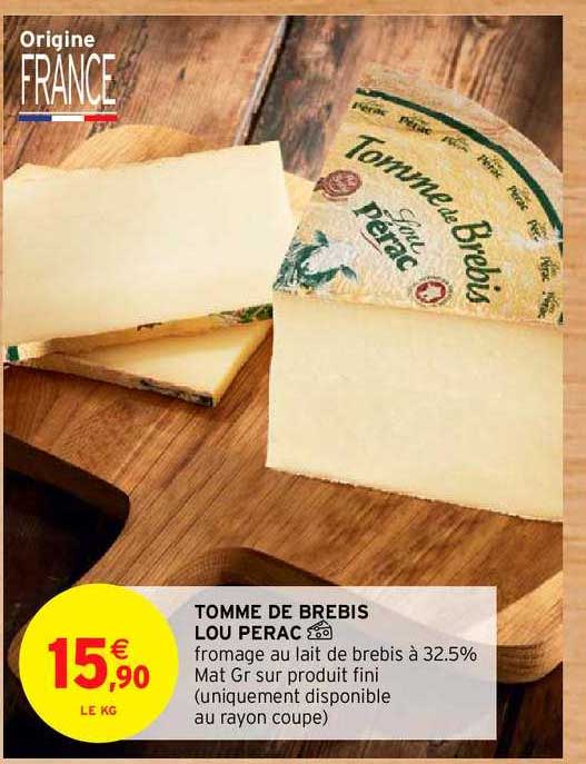 tomme de brebis loup pérac