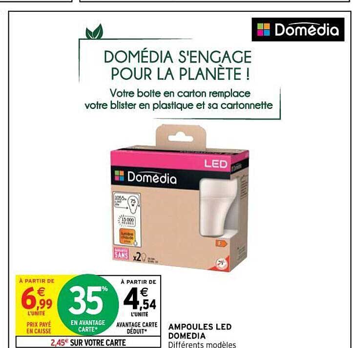 Ampoules Led Domédia