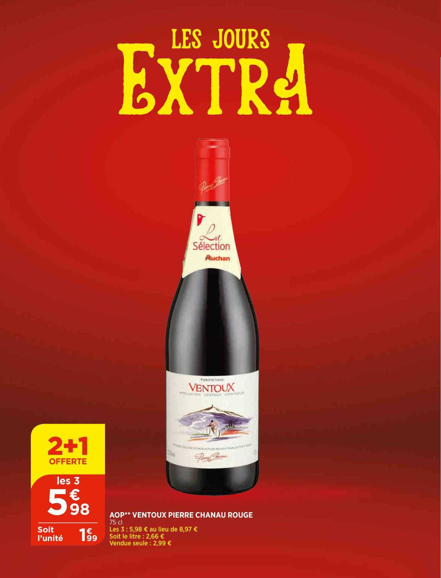 aop ventoux pierre chanau rouge