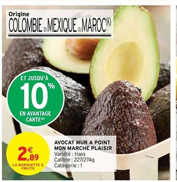 avocat mur à point mon marché plaisir