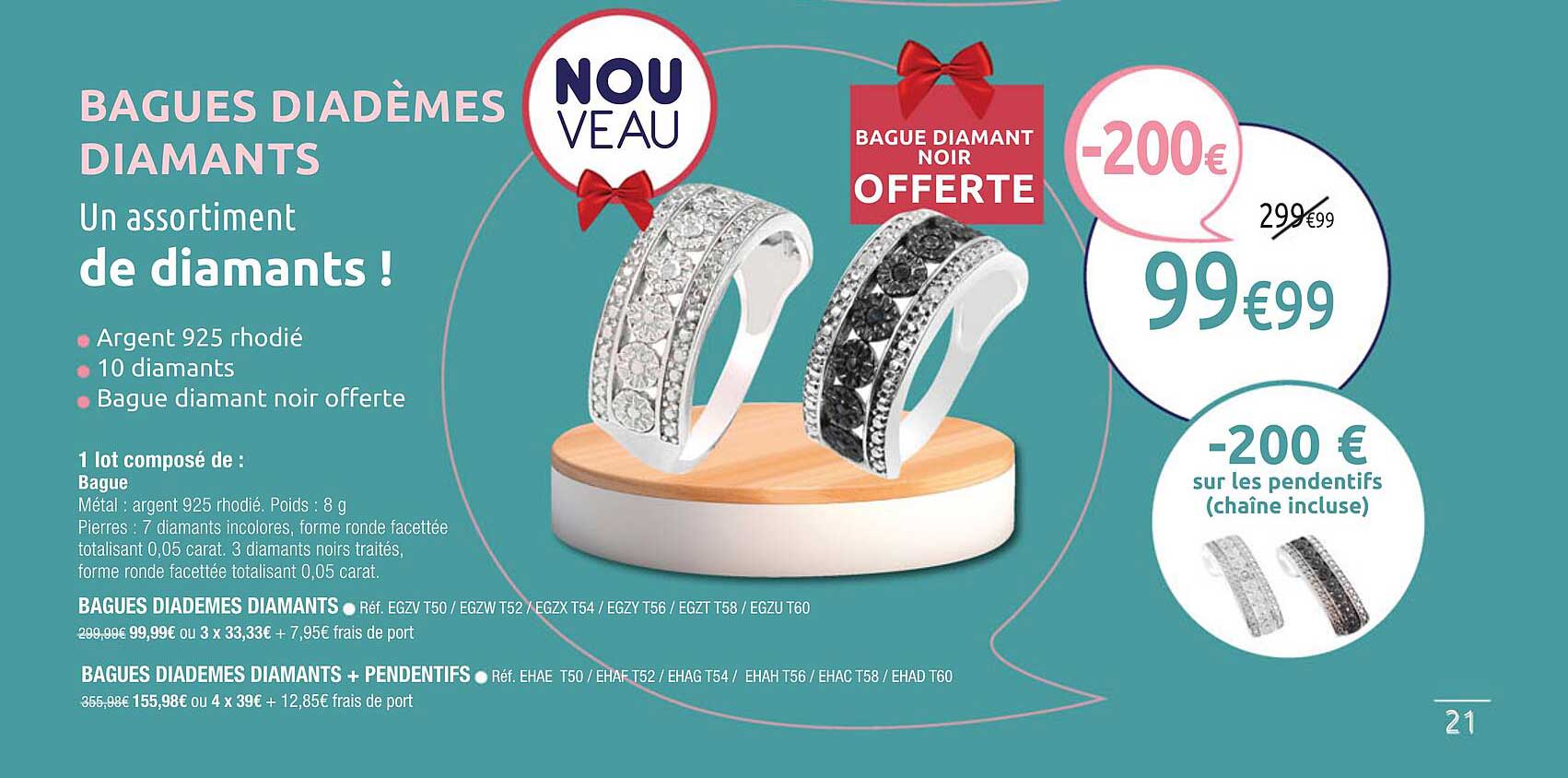 Bague Diadèmes Diamants