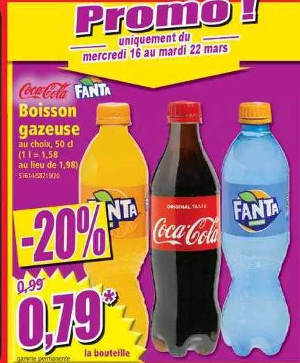 boisson gazeuse coca-cola fanta