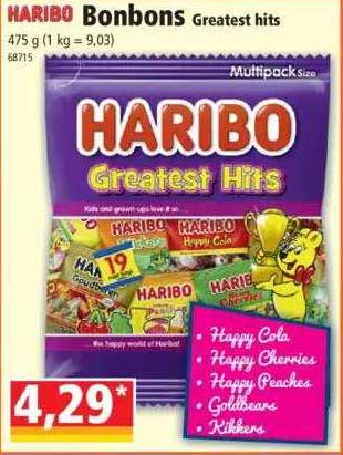 bonbons greatest hits haribo