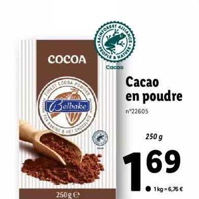 Cacao En Poudre Belbake