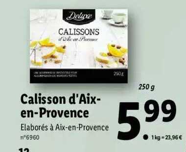 calisson d'aix-en-provence deluxe