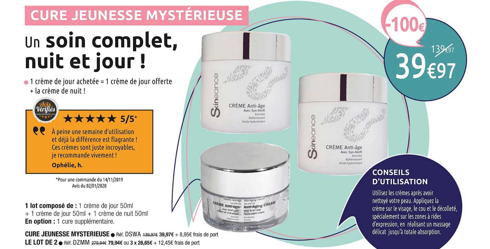 cure jeunesse mystérieuse