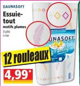 essuie-tout daunasoft