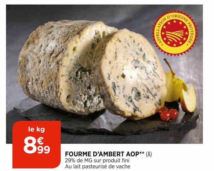 fourme d'ambert aop
