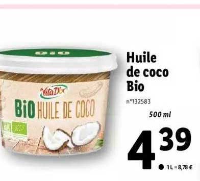 Huile De Coco Bio Vita D'or